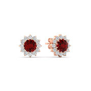 round-ruby-floral-halo-stud-earrings-in-rose-gold-fdear11657grudrangle1-nl-rg.jpg